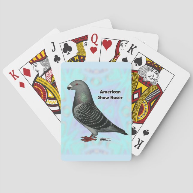 Baraja De Cartas Mostrar Racer ASR (Reverso)