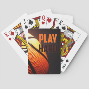 Baraja De Cartas Motivación del baloncesto - juego difícilmente por