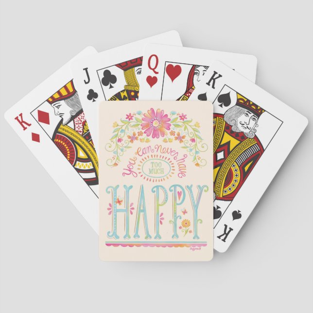 Baraja De Cartas Motivación inspiradora (Reverso)