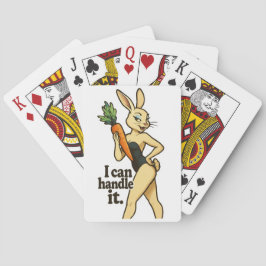 Baraja De Cartas Motivational Bunny Playing Cards – “I Can Handle