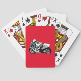 Baraja De Cartas Motocicleta deportiva