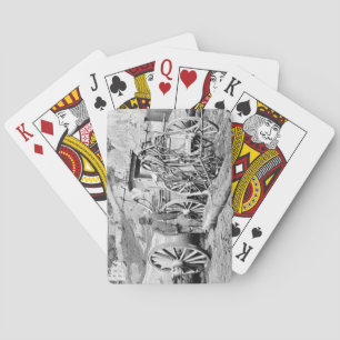 Baraja De Cartas Motor de fuego de la guerra civil, 1865