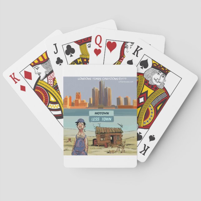 Baraja De Cartas Motown lessTown Funny (Reverso)