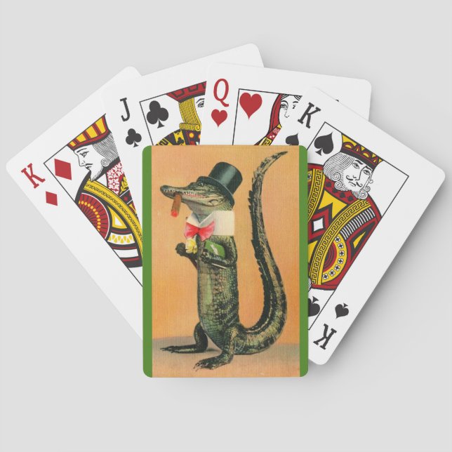 Baraja De Cartas Mr. Alligator Playing Cards (Reverso)