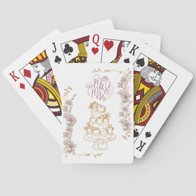 Baraja De Cartas mr y mrs (Reverso)