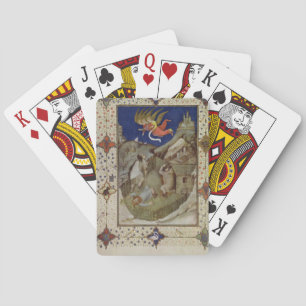 Baraja De Cartas MS 11060-11061 Horas de Notre Dame: Tierce, el
