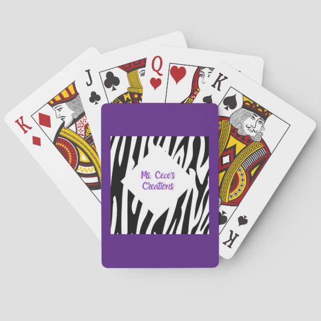 Baraja De Cartas Ms. Cece's Creations Playing Cards (Reverso)