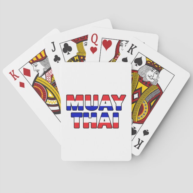 Baraja De Cartas Muay Thai (Reverso)