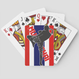 Baraja De Cartas Muay Thai Playing Cards / Baralho Muay Thai