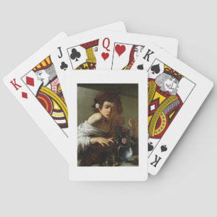 Baraja De Cartas Muchacho mordido por un lagarto, c.1595-1600