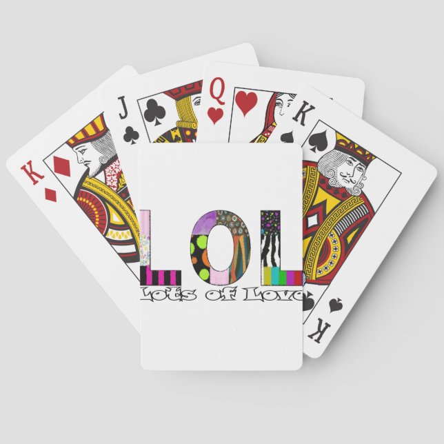 Baraja De Cartas Mucho Amor (Reverso)