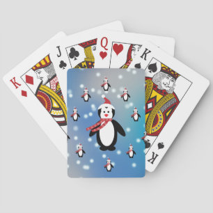 Baraja De Cartas Muchos pingüinos