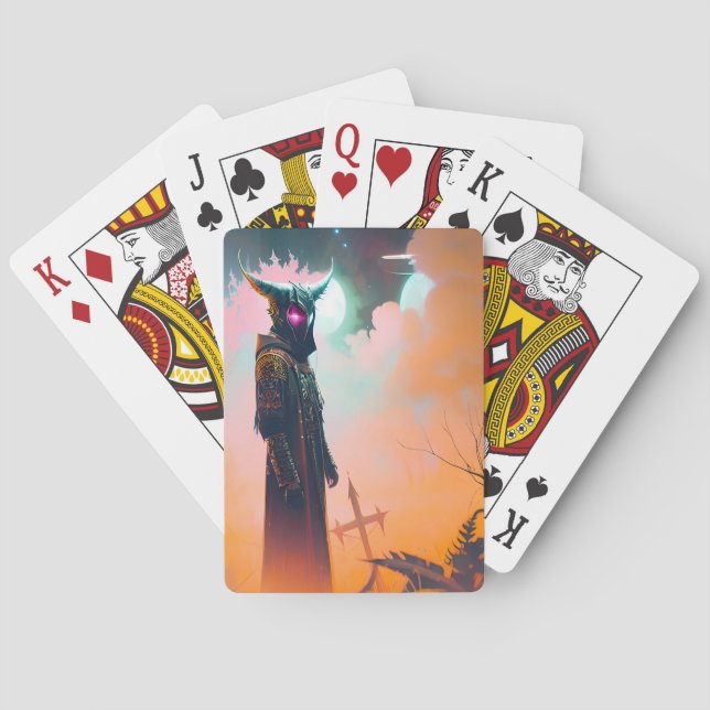Baraja De Cartas Muerte Recalentada (Reverso)