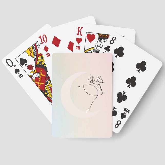 Baraja De Cartas Mujer (Reverso )