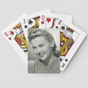 Baraja De Cartas Mujer 2 sonrientes