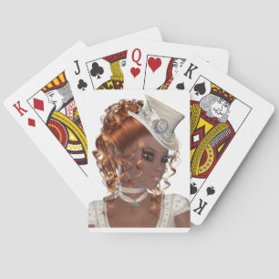 Baraja De Cartas Mujer afroamericana bonita
