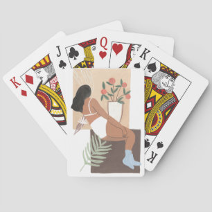 Baraja De Cartas Mujer ardiente