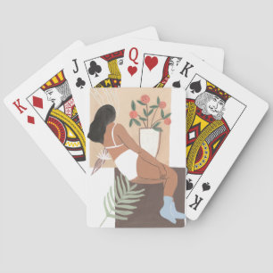 Baraja De Cartas Mujer ardiente