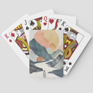 Baraja De Cartas Mujer Celestial Boho en el Viaje de la Montaña de
