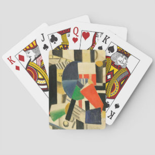 Baraja De Cartas Mujer con espejo - Arte vintage