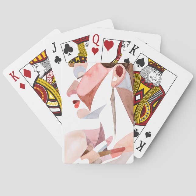 Baraja De Cartas Mujer de la Edad Dorada (Reverso)