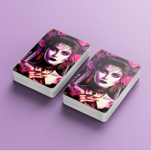 Baraja De Cartas Mujer Hispana Gótica