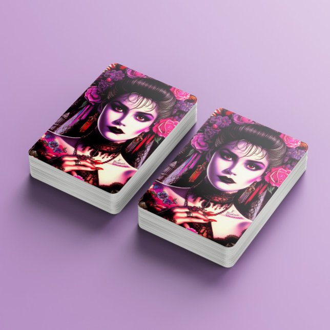 Baraja De Cartas Mujer Hispana Gótica (Subido por el creador)