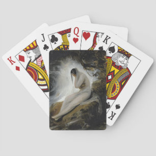 Baraja De Cartas Mujer llorosa (por Horace Vernet)