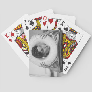 Baraja De Cartas Mujer Posando 3