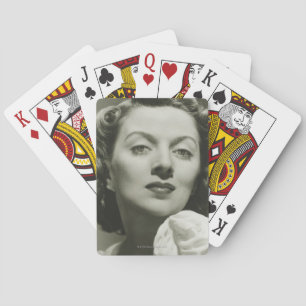 Baraja De Cartas Mujer que presenta en el estudio 2