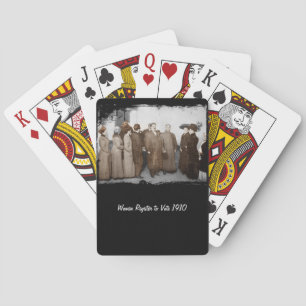 Baraja De Cartas Mujeres inscritas para votar