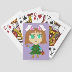 Baraja De Cartas Multi Fiesta Chibi
