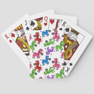 Baraja De Cartas Mundo de Cebra Dreamy