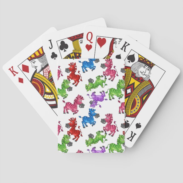 Baraja De Cartas Mundo de Cebra Dreamy (Reverso)