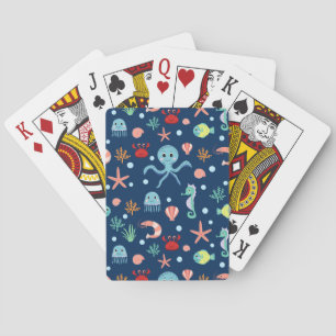 Baraja De Cartas Mundo Marino