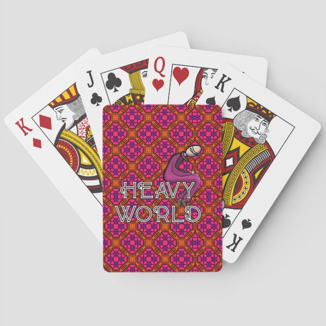 BARAJA DE CARTAS MUNDO PESADO (Reverso)