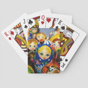 Baraja De Cartas Muñecas de nidificación rusas