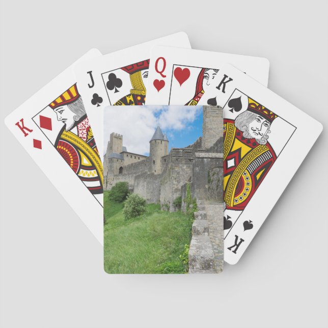 Baraja De Cartas Muralla fortificada de Carcassonne (Reverso)