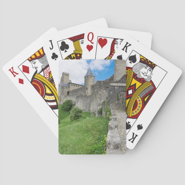 Baraja De Cartas Muralla fortificada de Carcassonne (Reverso)