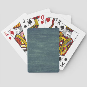 Baraja De Cartas Muro verde oscuro