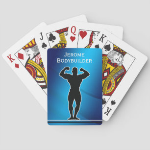 Baraja De Cartas Músculos de flexión Constructor de cuerpos