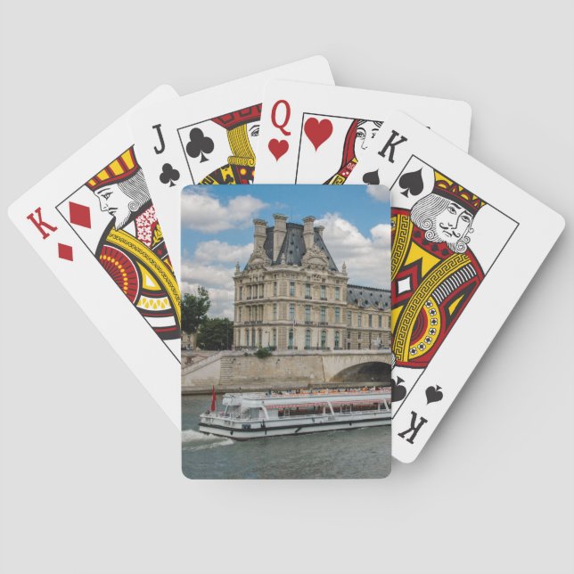 Baraja De Cartas Museo del Louvre en París (Reverso)
