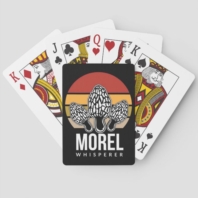 Baraja De Cartas Mushroom Hunter Morel Whisperer (Reverso)