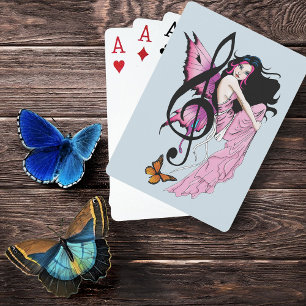 Baraja De Cartas Music Note Fairy