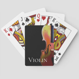 Baraja De Cartas Música clásica de violín musical