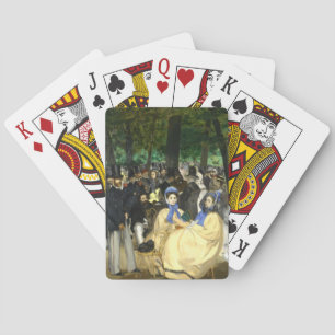 Baraja De Cartas Música en las Tullerias Edouard Manet
