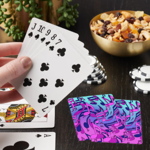 Baraja De Cartas Música Hermosa Diseño Animado Colorido y Alegre