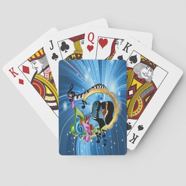 Baraja De Cartas Música para el alma (Reverso)