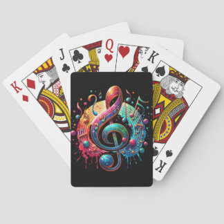 Baraja De Cartas Musiknote in einem Außergewöhnlichem Design