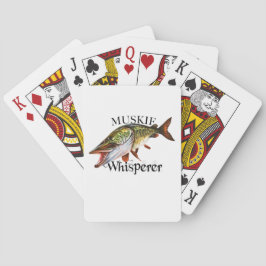 Baraja De Cartas Muskie Whisperer